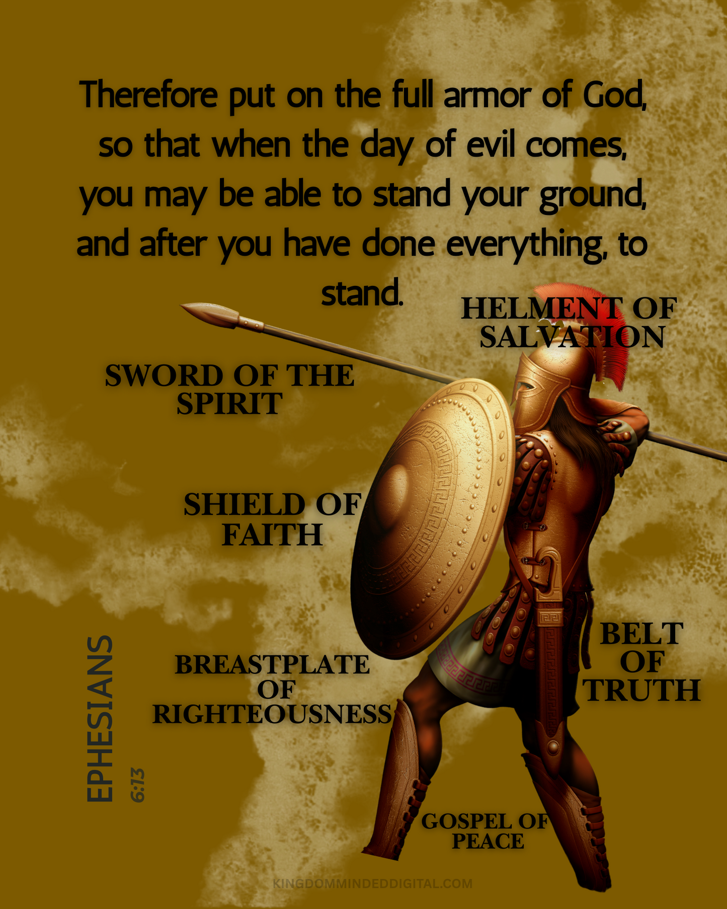 The Full Armor of God Digital Art