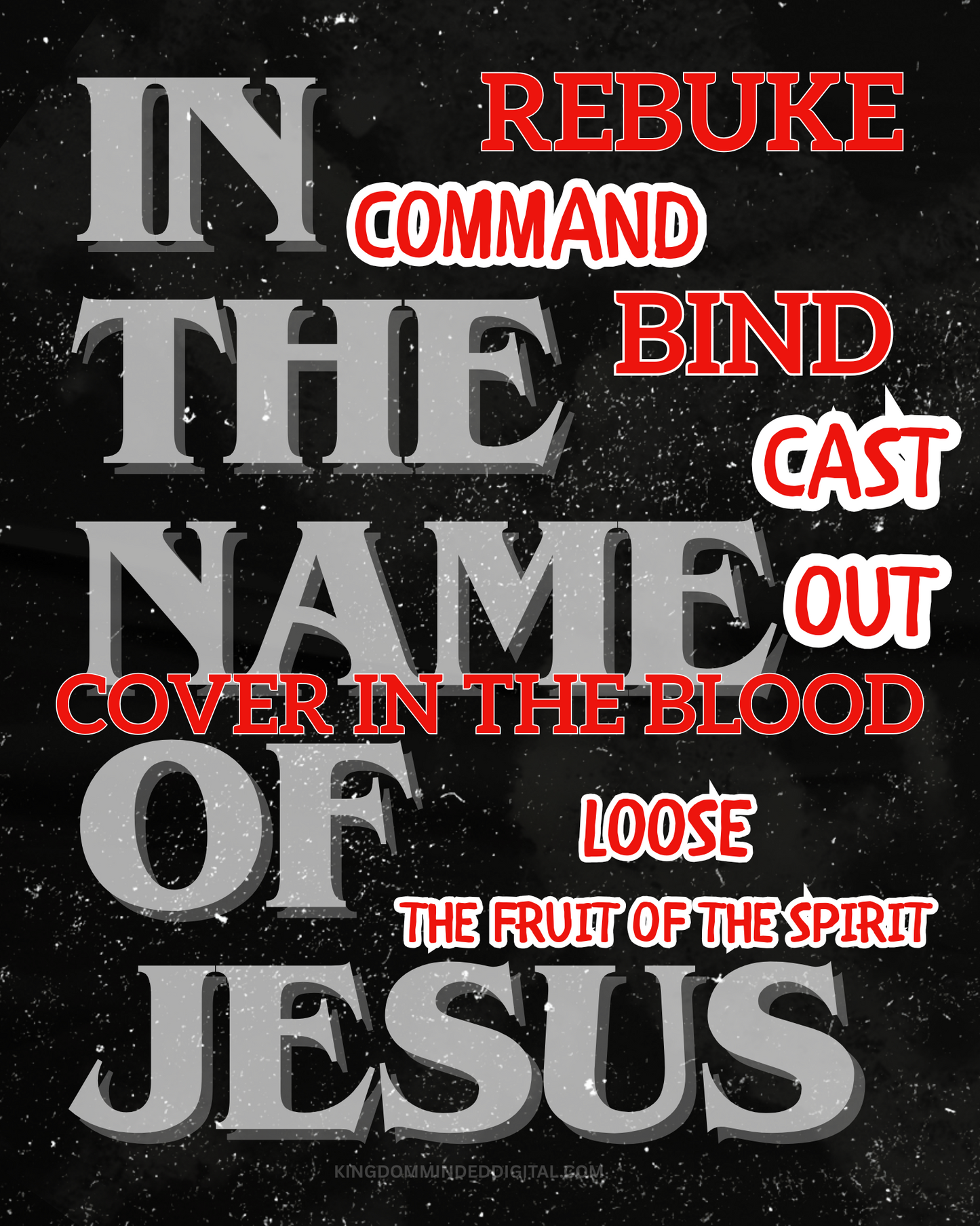 In The Name of Jesus Digital Art